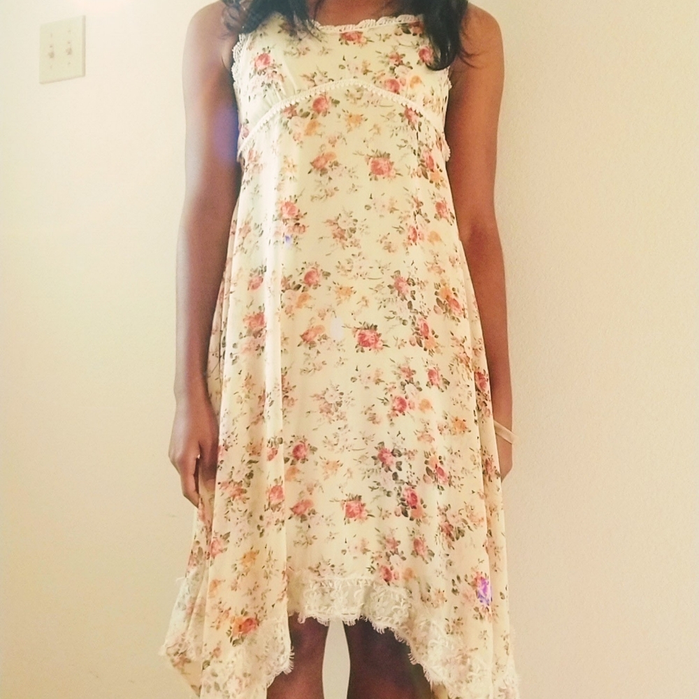 Yellow Flower Dress